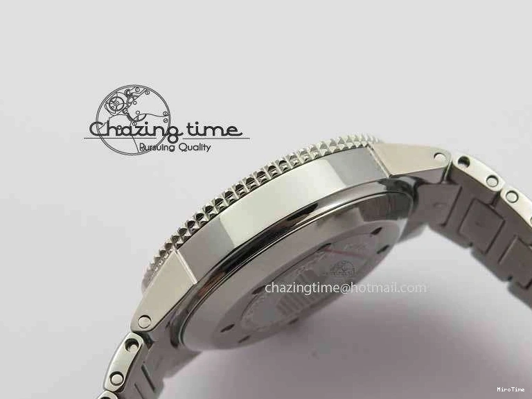 MIROTIME 0119 Packable Aquatimer Automatic SS Noob Best Edition Black Dial On SS Bracelet A 7252